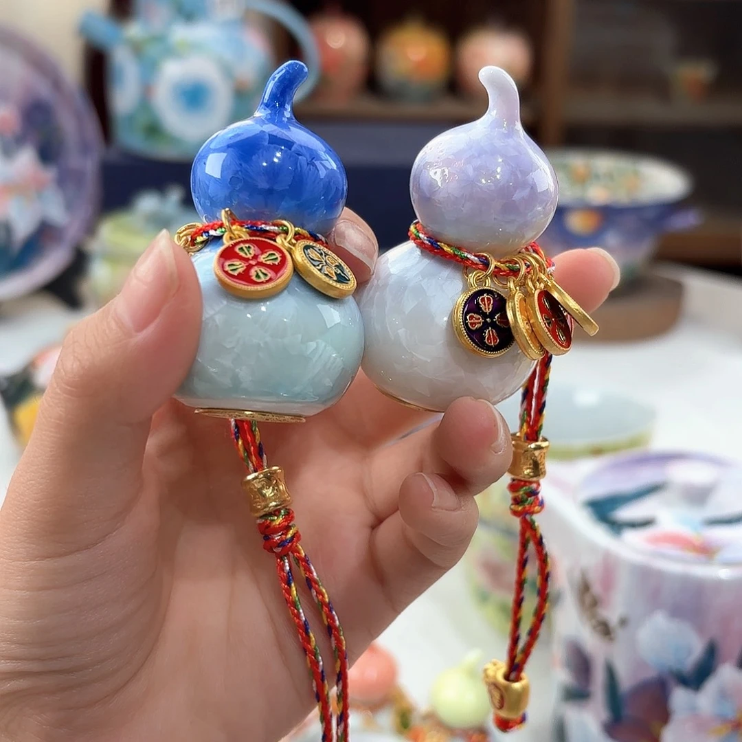 爱***景德镇手绘高温釉下彩陶瓷茶具