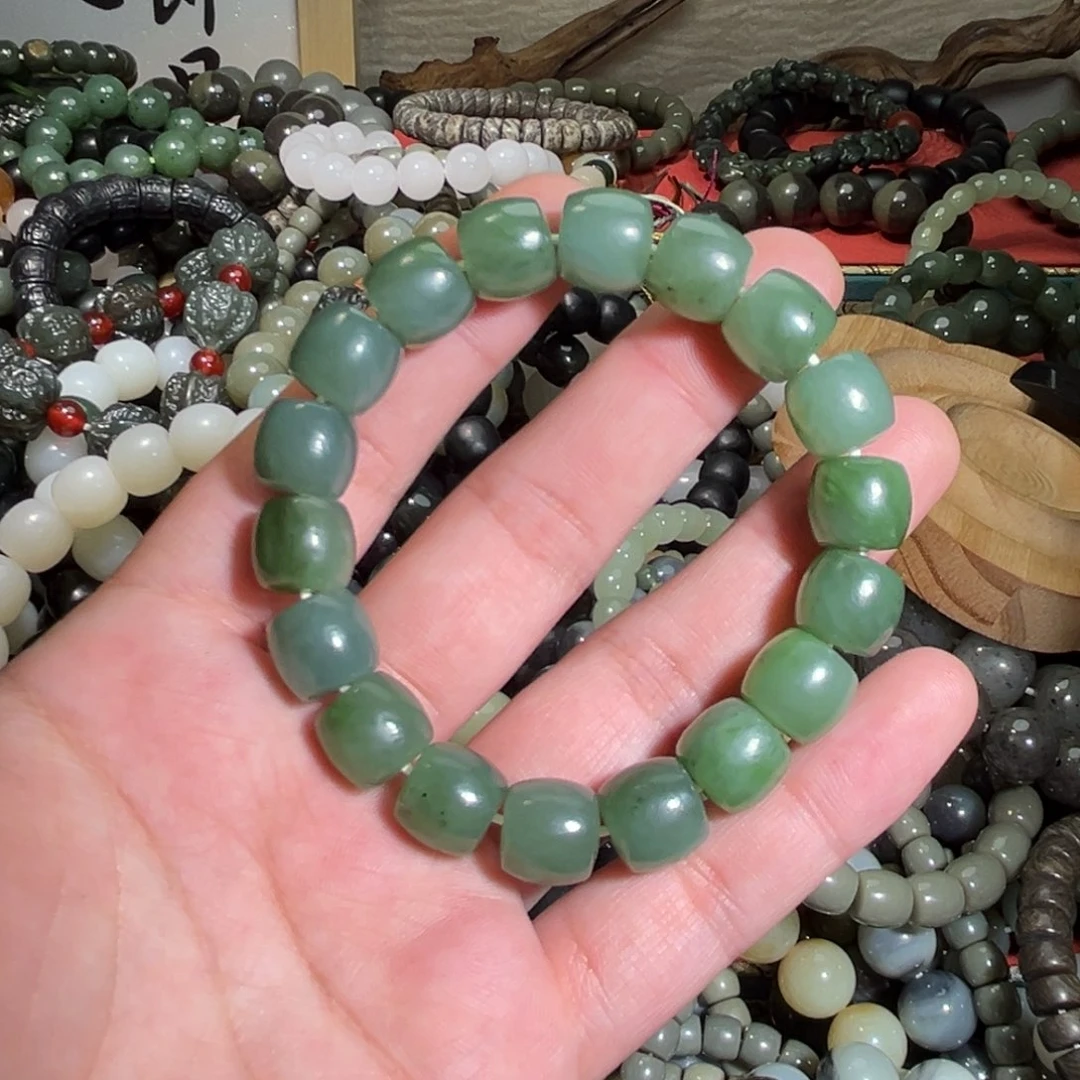 和田玉手链未镶嵌