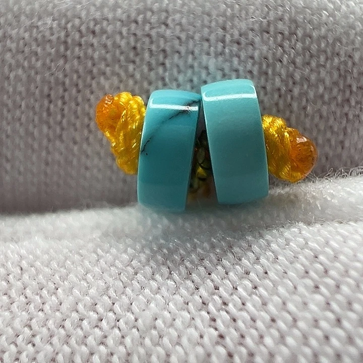 绿松石未镶嵌隔片4.9