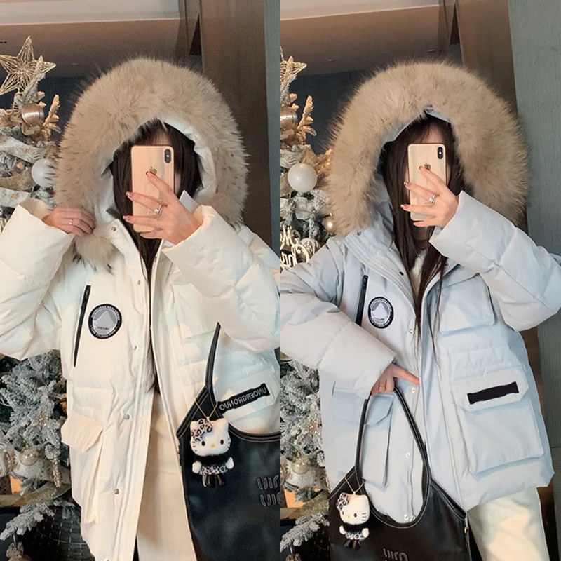【mimius】&游鹿鹿 毛领连帽工装外套 汉服 F11097