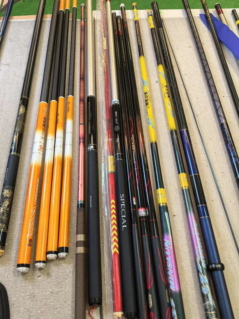 03朝人黑坑野钓库存台钓竿【以直播间为准】