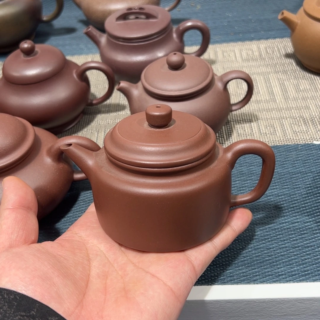 紫砂茶壶健健康康平平安安
