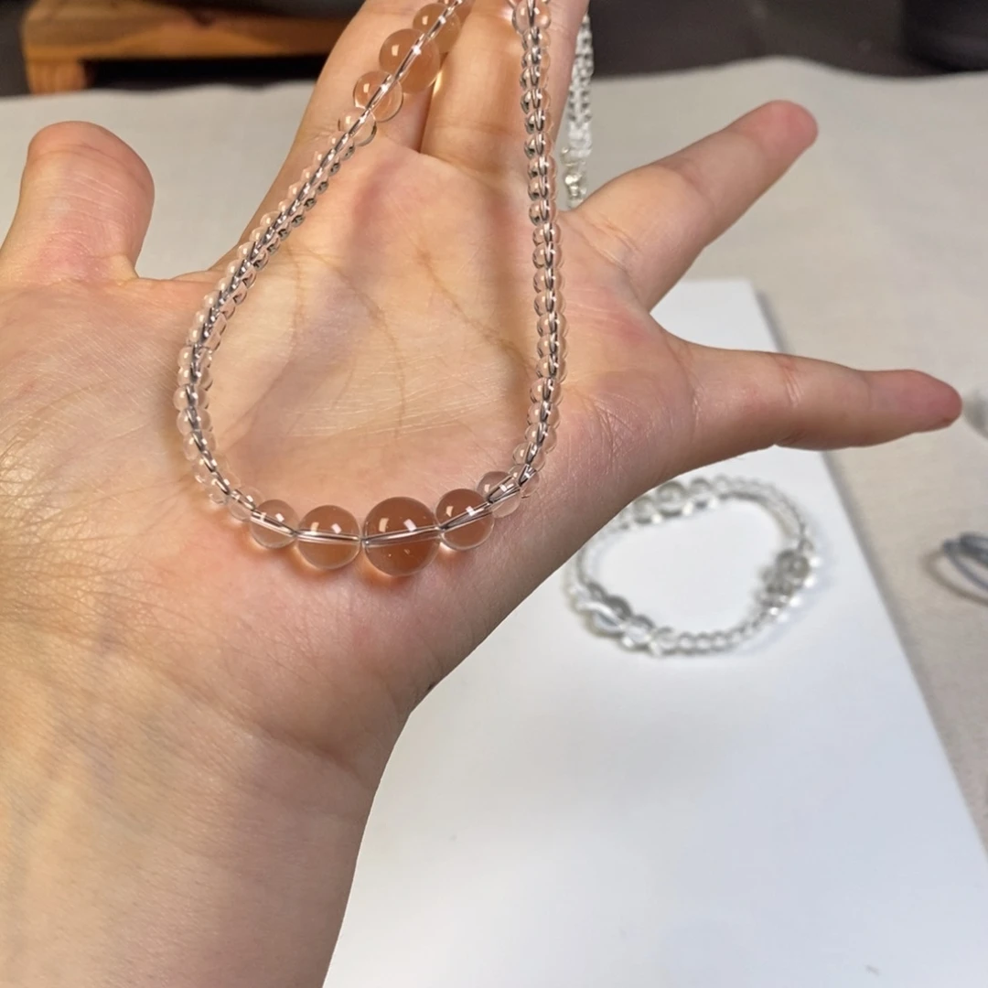 项链白水全净体 泡泡珠