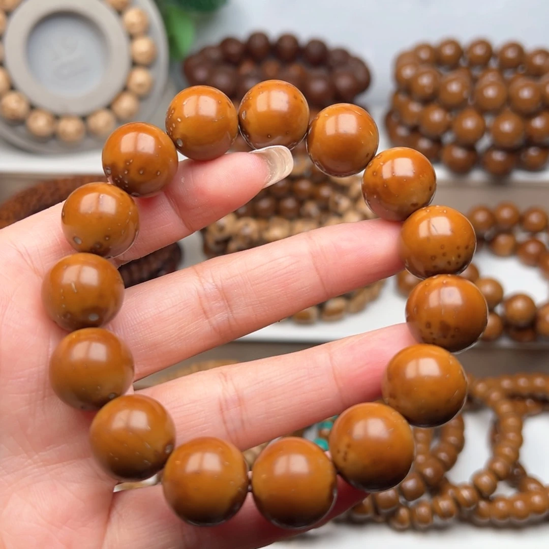 紫金鼠手串小*16光珠手串