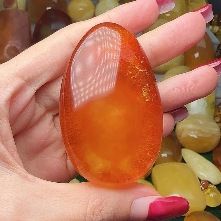 琥珀未镶嵌手链吊坠