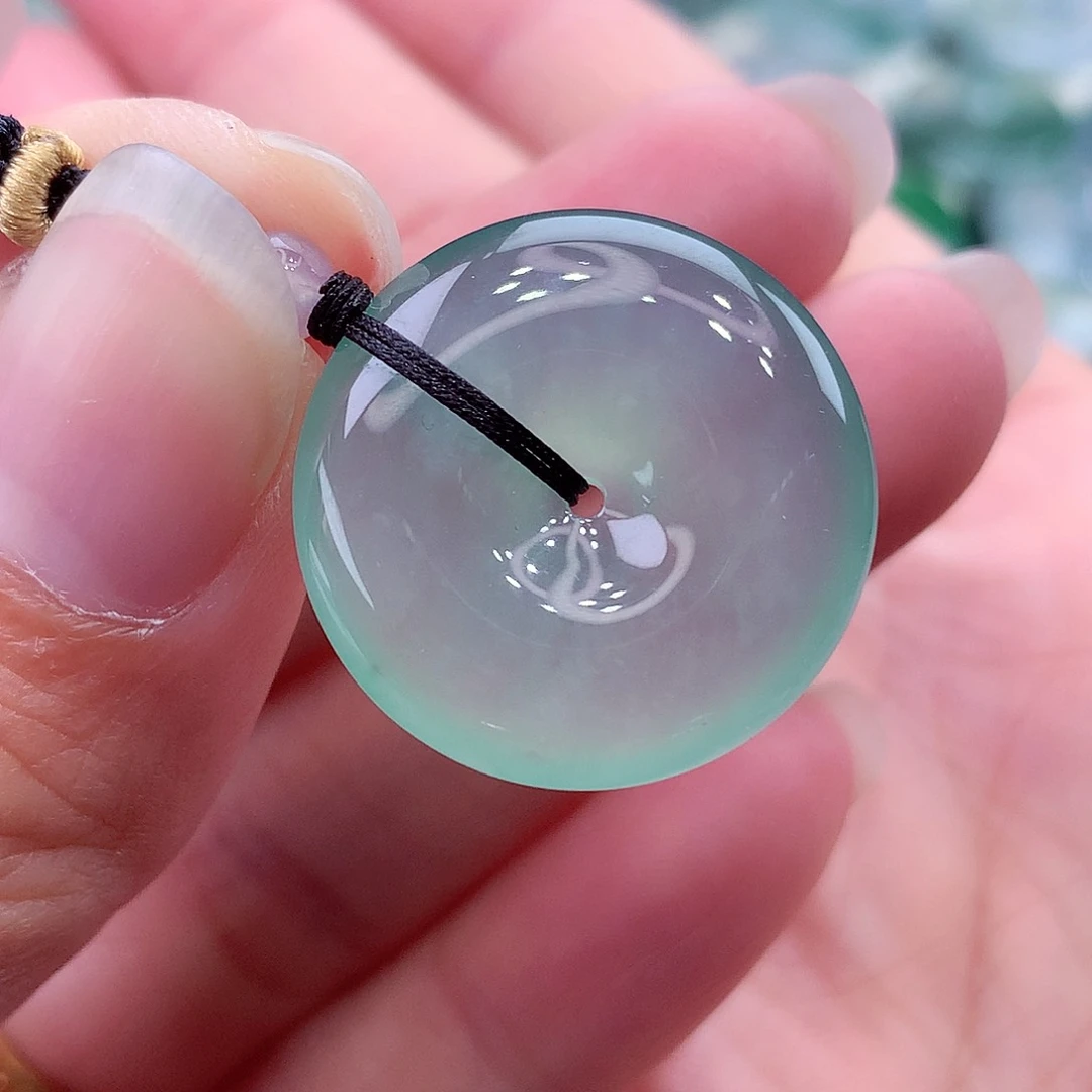 颈饰未镶嵌翡翠编号86尺寸22.7-5.7