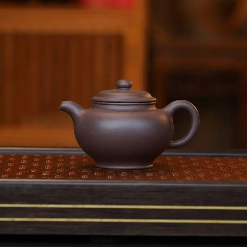 LD紫泥【掇只220CC】宜兴手工紫砂壶