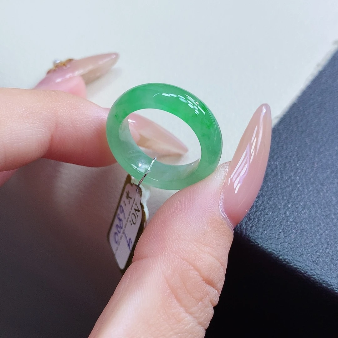 未镶嵌戒指翡翠9号