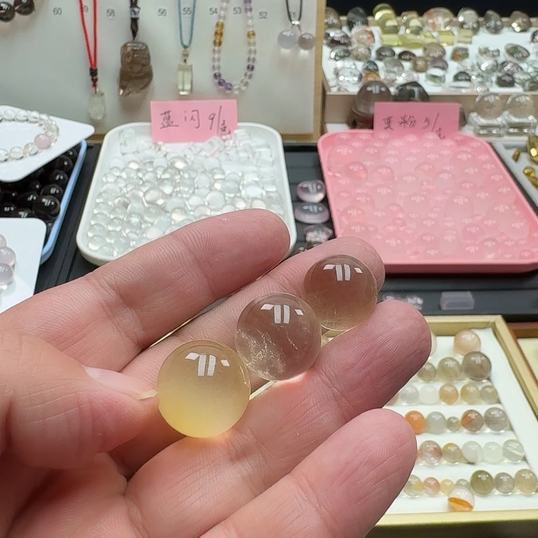 .***#珠宝半成品水晶未镶嵌