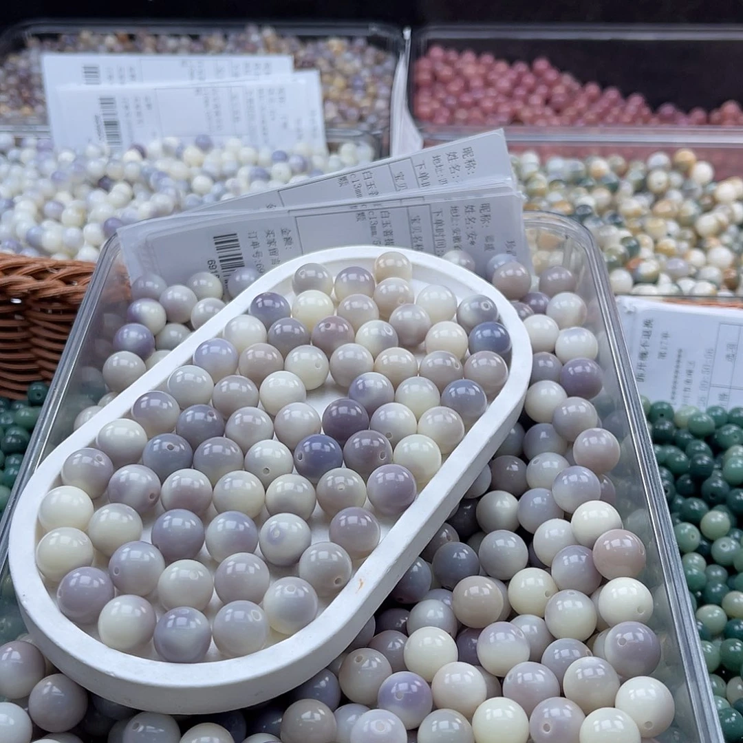 白玉菩提吊坠c13mm/50+10颗