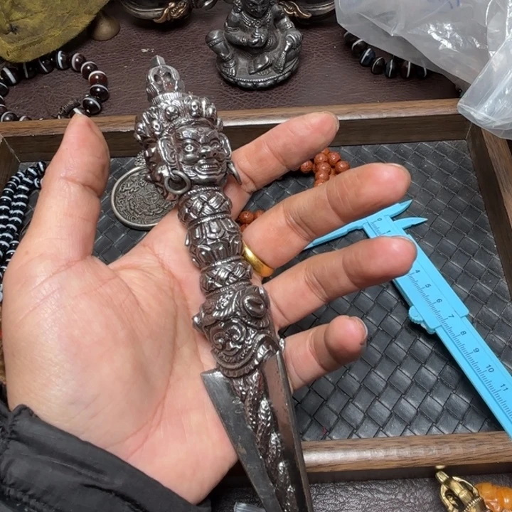 玻璃颈饰藏传喜马拉雅