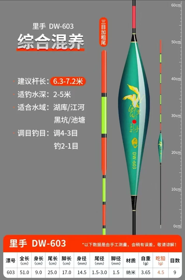 鲤手大物浮漂随机发一支