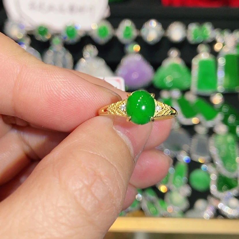 【闪购商品】未镶嵌戒指翡翠天然翡翠