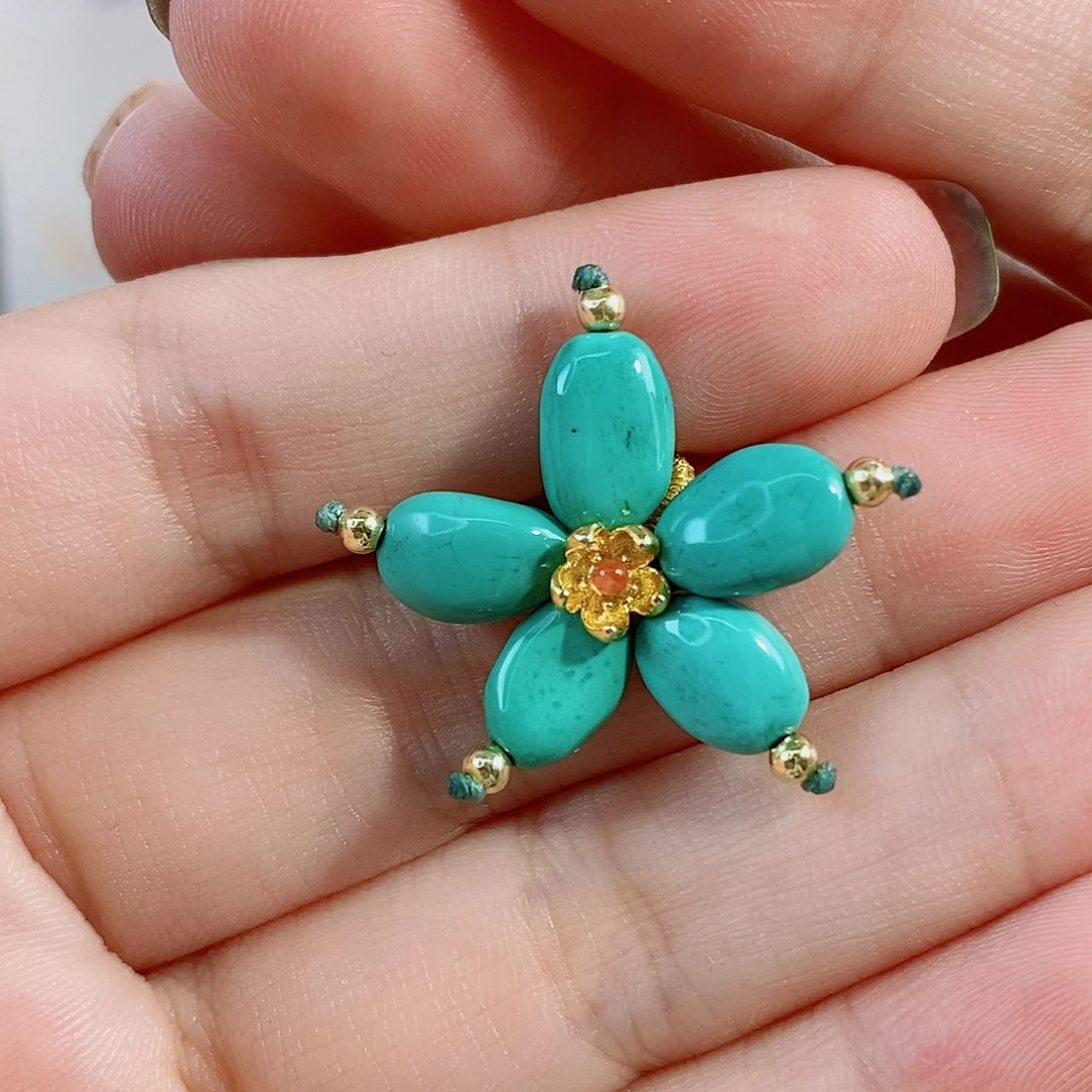 未镶嵌绿松石珠宝奇石