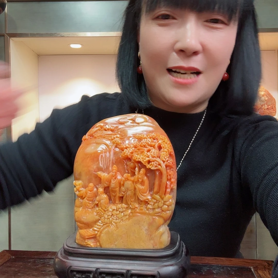 寿山石酥*?寿山石摆件