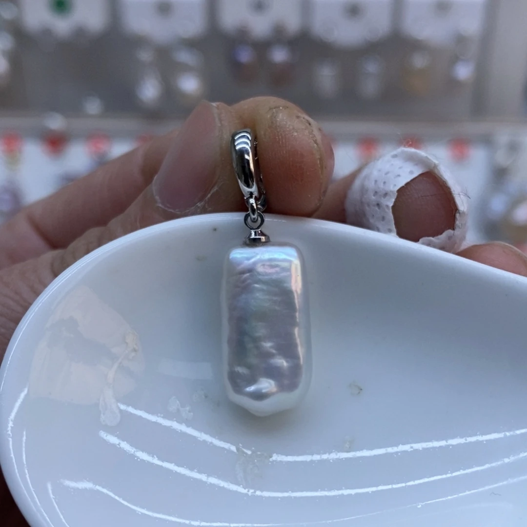 美丽哦哦哦淡水珍珠未镶嵌