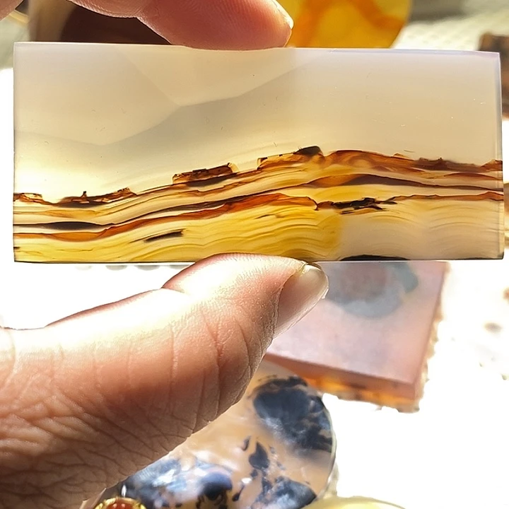 玛瑙/玉髓未镶嵌颈饰