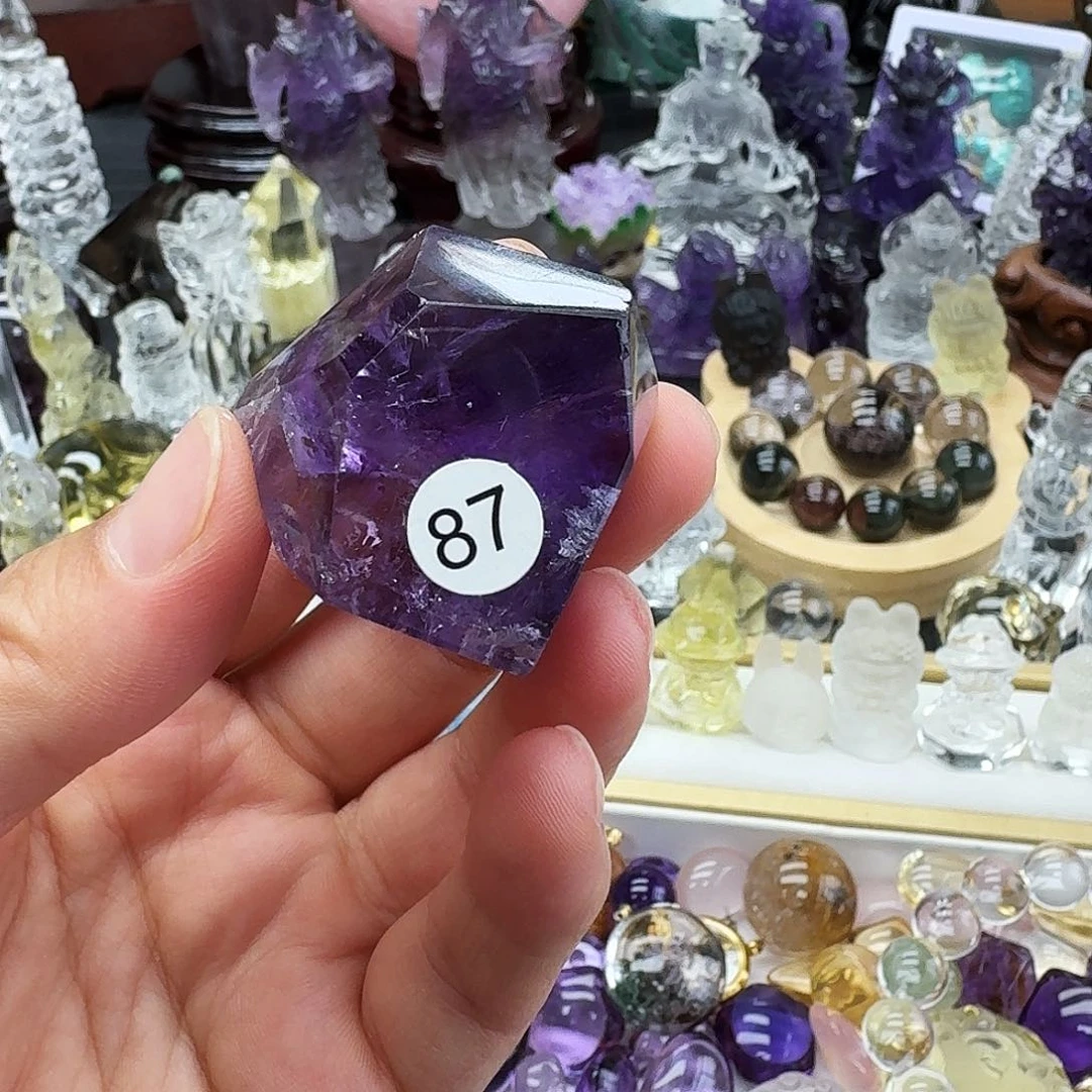 水晶珠宝半成品未镶嵌