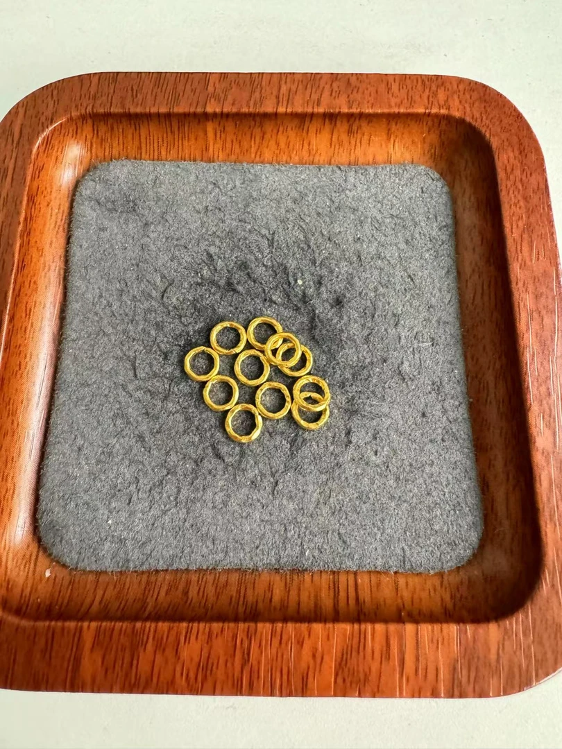 足金999 古法工艺卡6盘缠