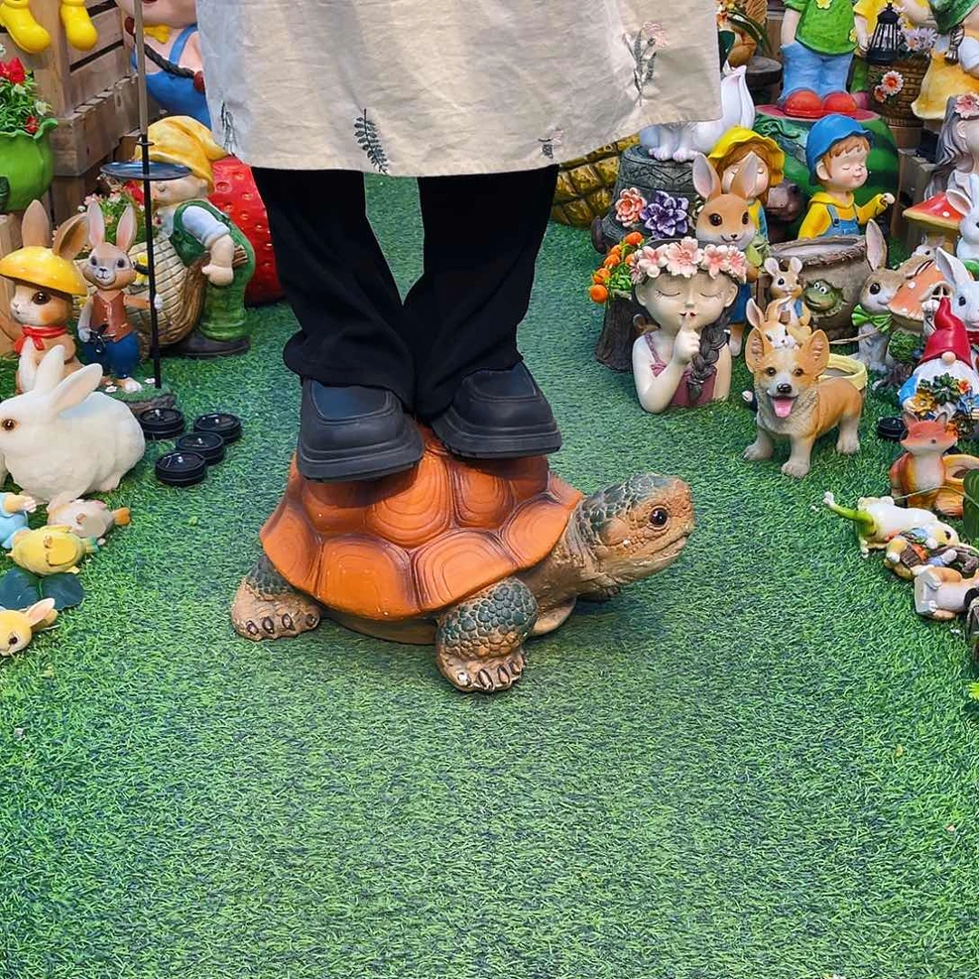 无花朵花园摆件装饰家居