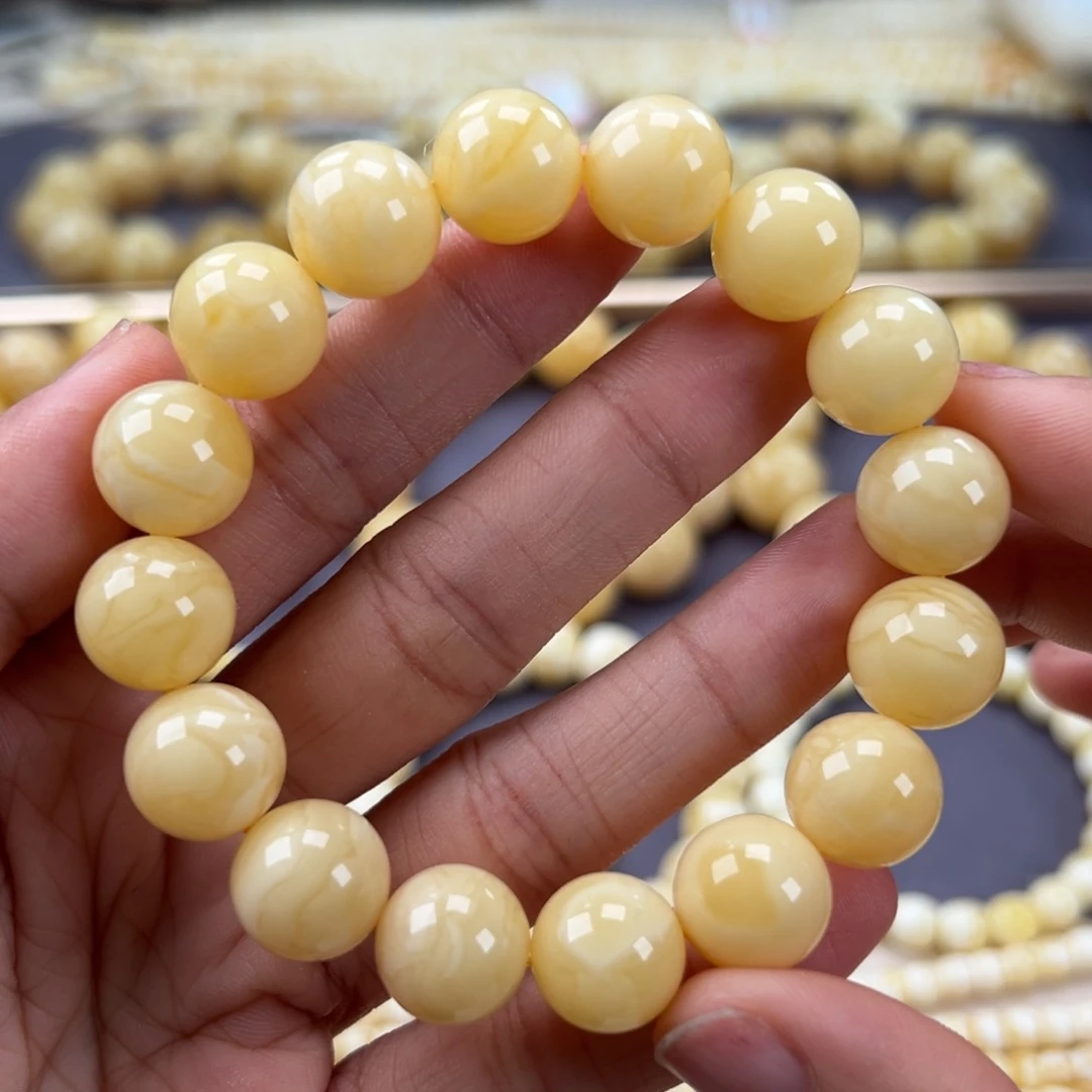 未镶嵌琥珀手链喵*20.4手串