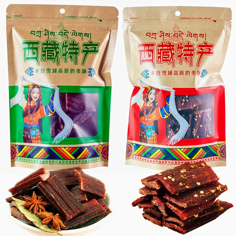 正宗风干牛肉干西藏特产牦牛肉干内蒙古手撕牛肉干[拉萨发货]