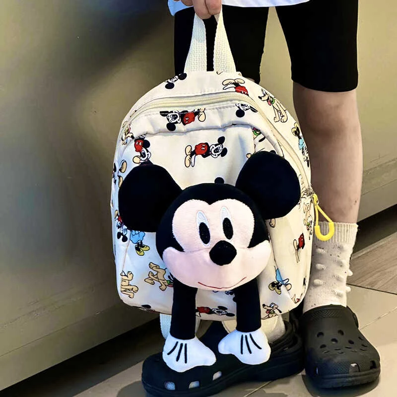 儿童包包可爱卡通米奇双肩包男女童宝宝出游背包幼儿园卡通小书包