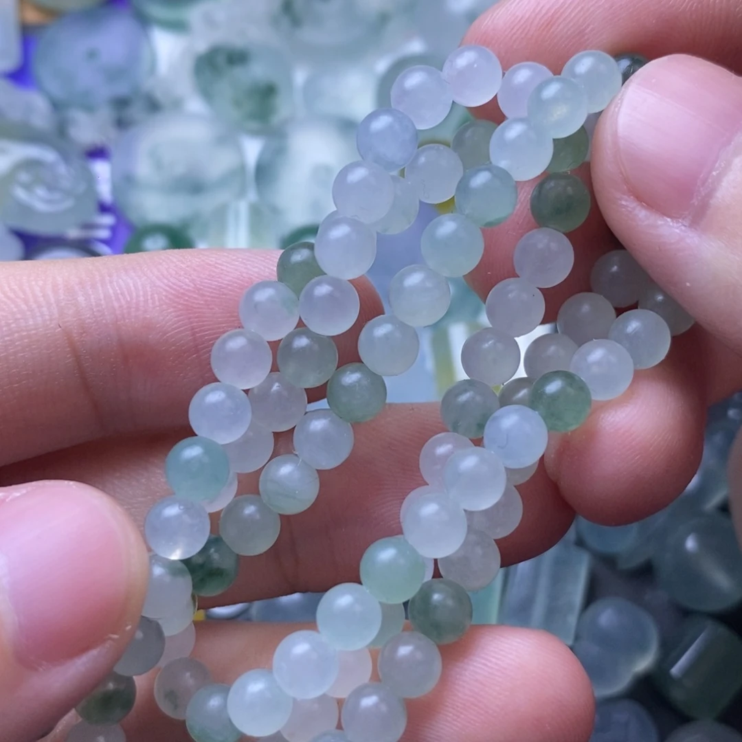 定制翡翠未镶嵌珠子