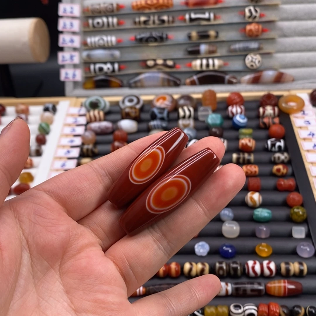 给***口玛瑙/玉髓合金珠宝半成品