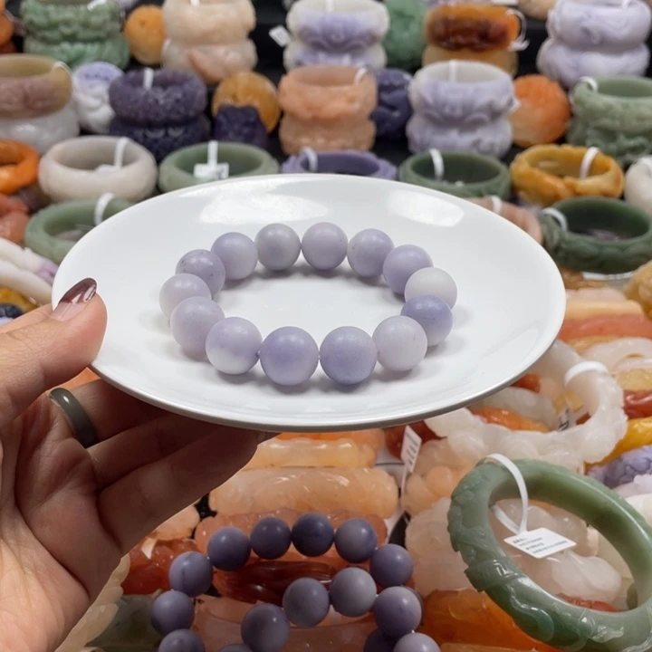 石英质玉未镶嵌手镯