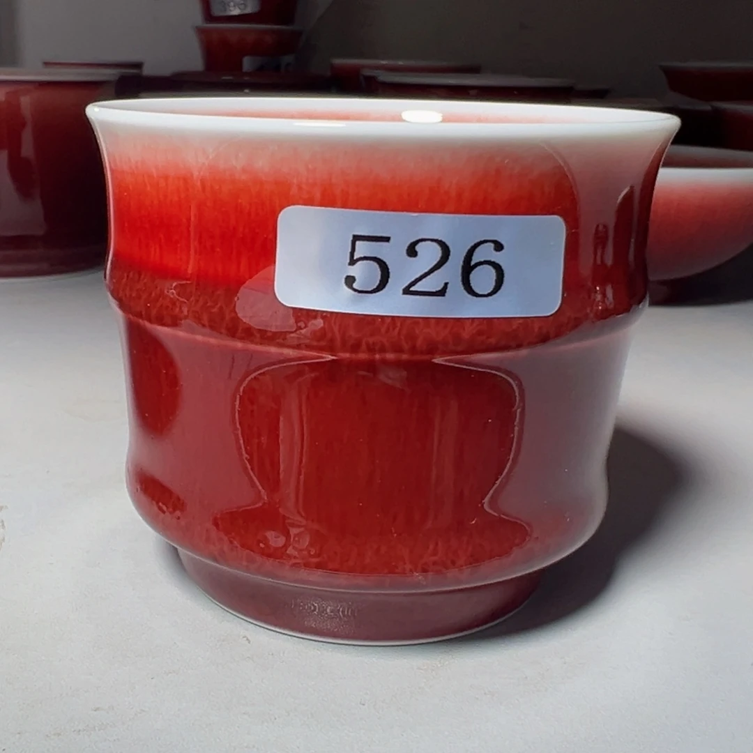 陶景德镇陶瓷郎红微瑕