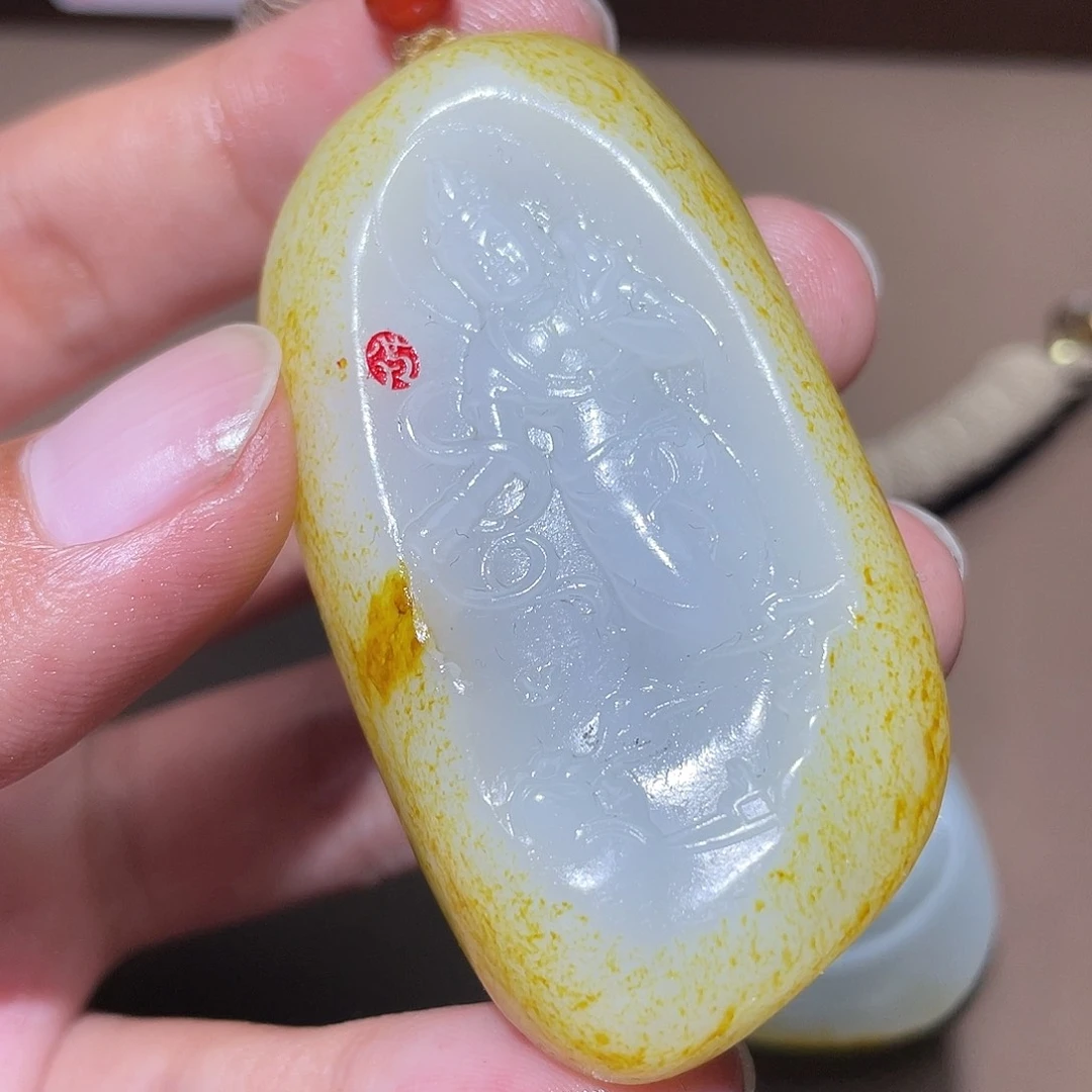和田玉颈饰未镶嵌Y