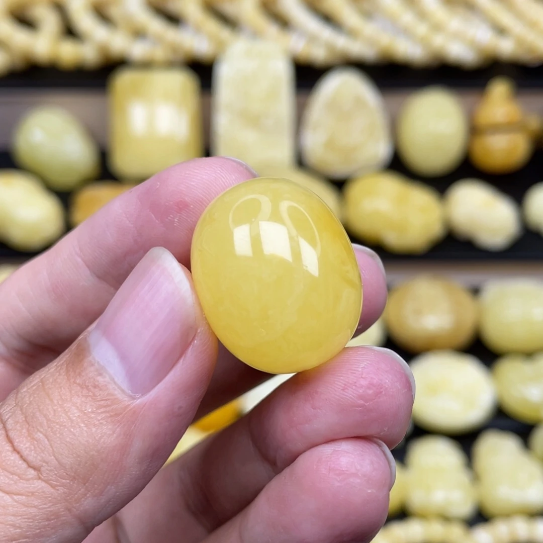 琥珀未镶嵌裸石琥珀蜜蜡