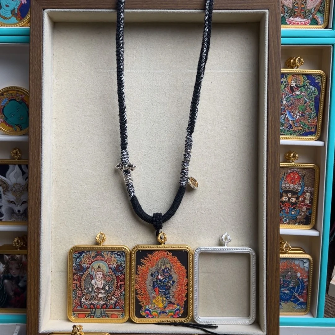 吊坠心**程双面定制 虚空藏 黑cc