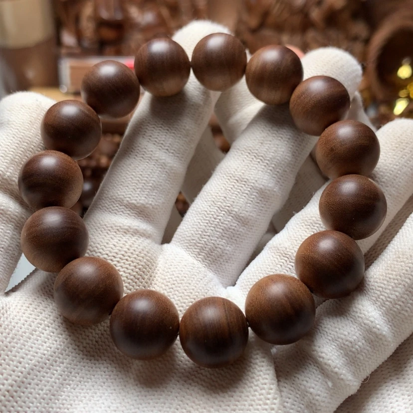 【闪购商品】檀香木手串/手链怪*檀香手串1.5微瑕