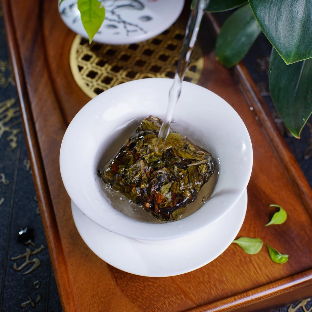 岩茶乌龙茶漳平水仙紧压茶250g