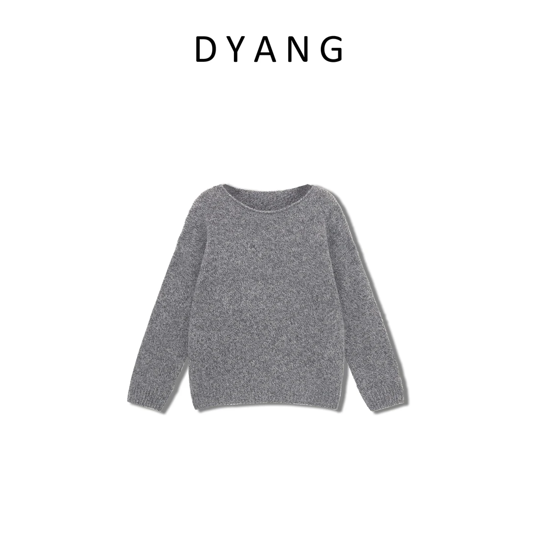 LULU~【墨尔本】秋冬长袖针织轻奢宽松圆领秋冬套头毛衣YS517