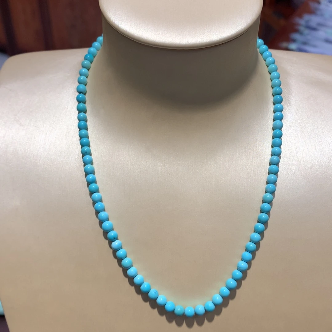 绿松石长链未镶嵌