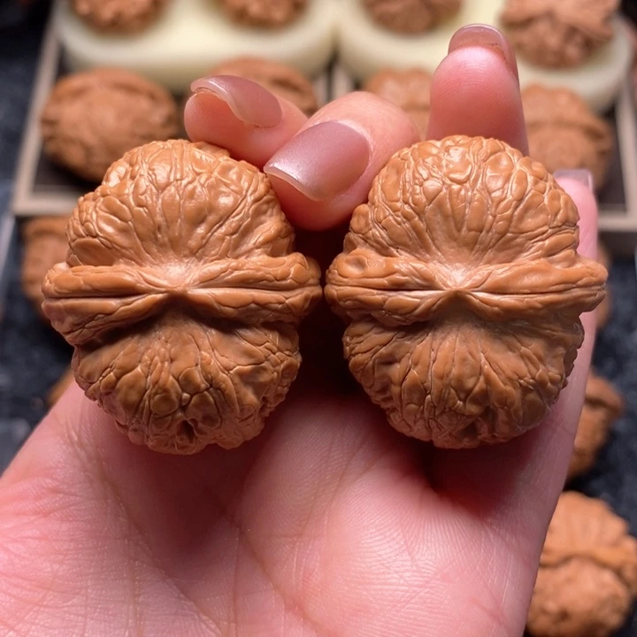 文玩核桃把件桐**?精品元宝38