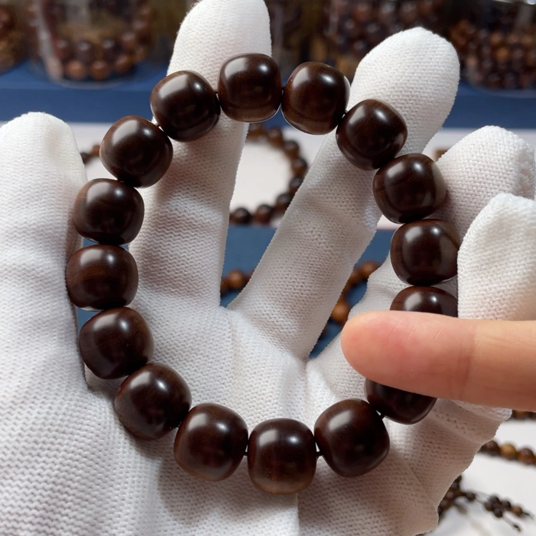 檀香木手串/手链印度老山檀香焦糖香王1314