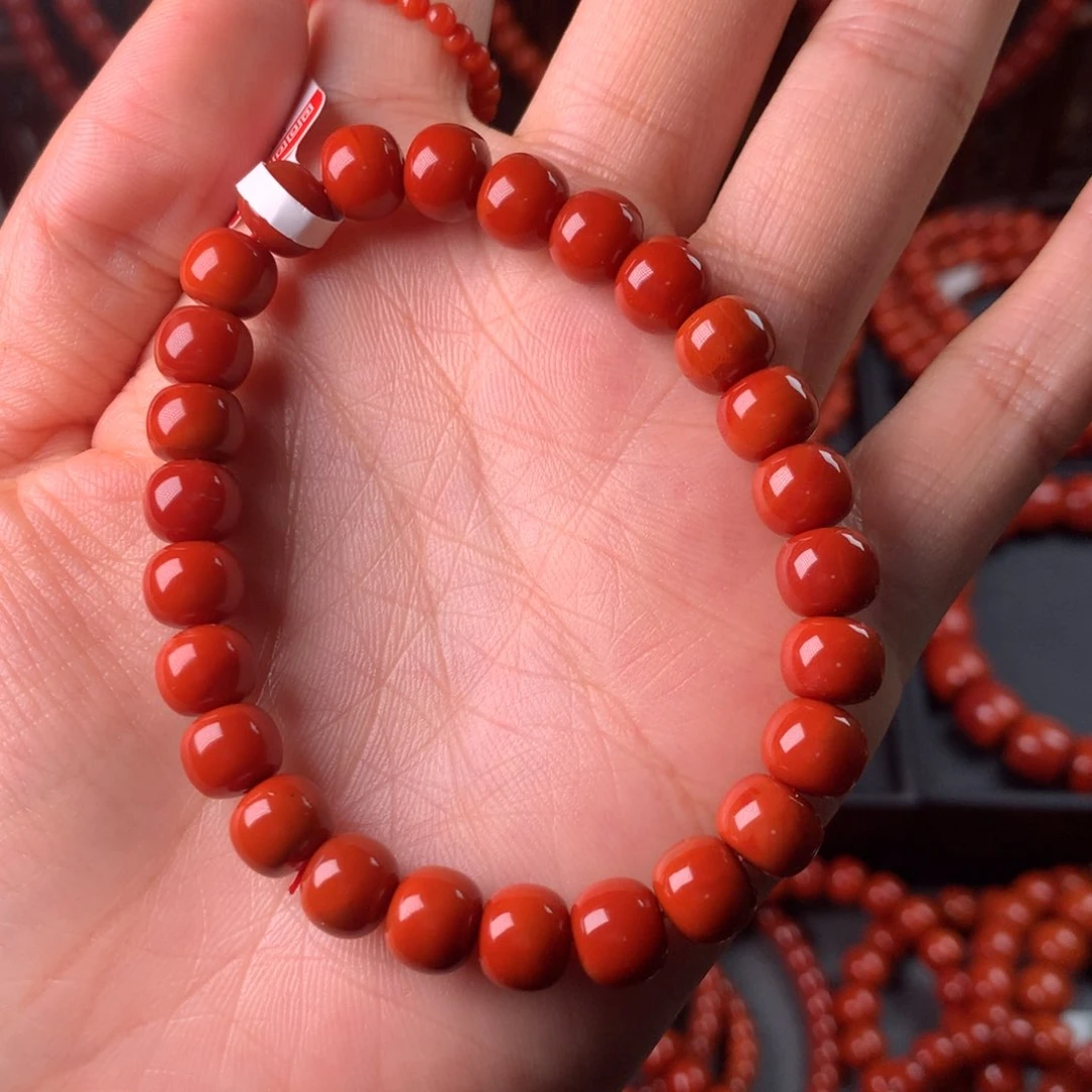 南红玛瑙手链未镶嵌K****g8m手链糖