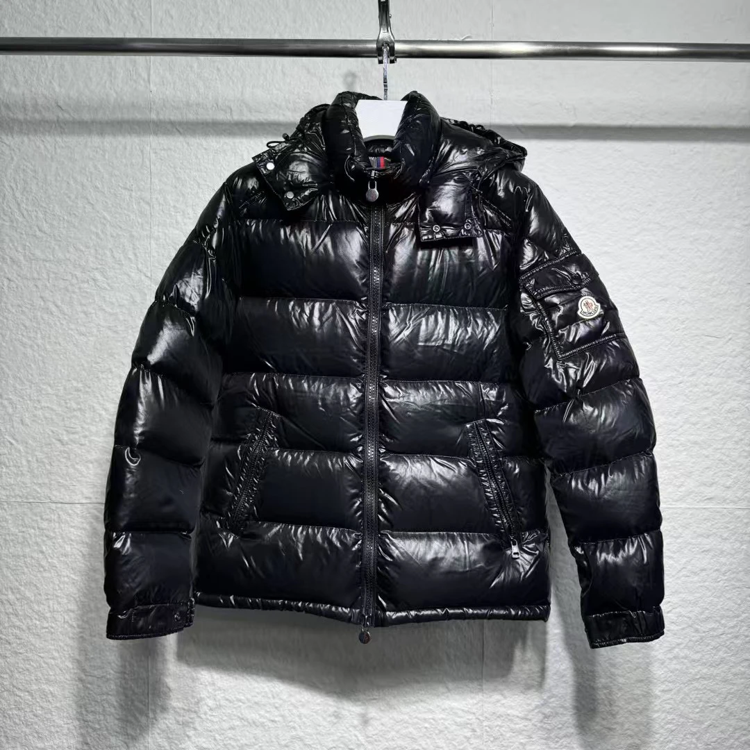 99新 MONCLER 4码 moncler盟可睐 maya黑色羽绒服