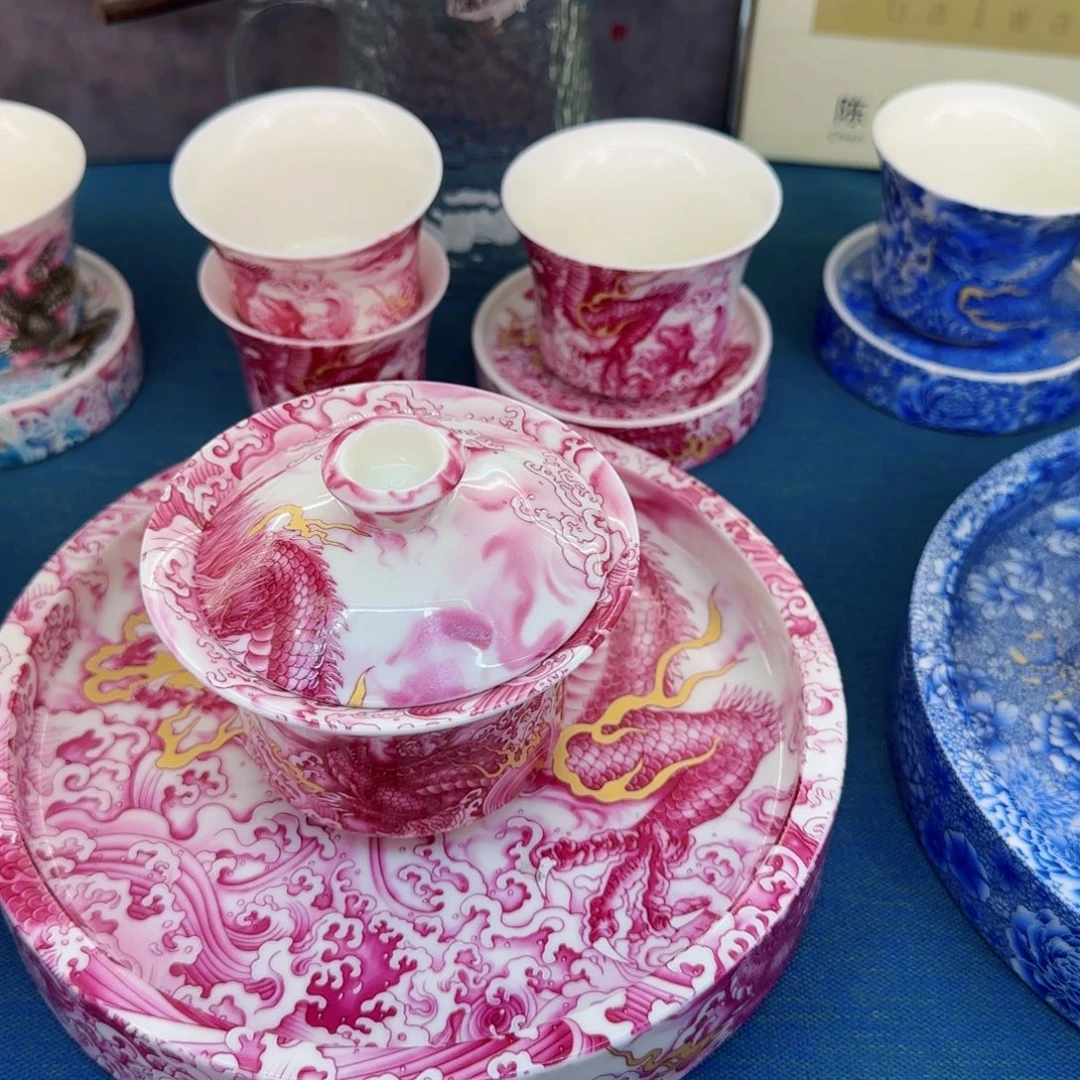 这些盖碗真好看！！！