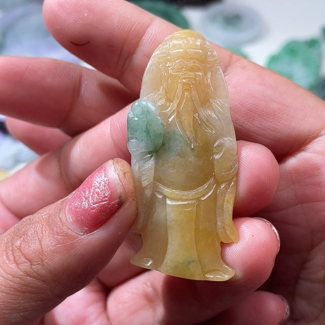 颈饰未镶嵌翡翠翡玉缘翡翠