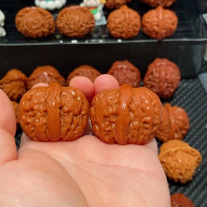 文玩核桃把件E****P38.8尺寸元宝1756