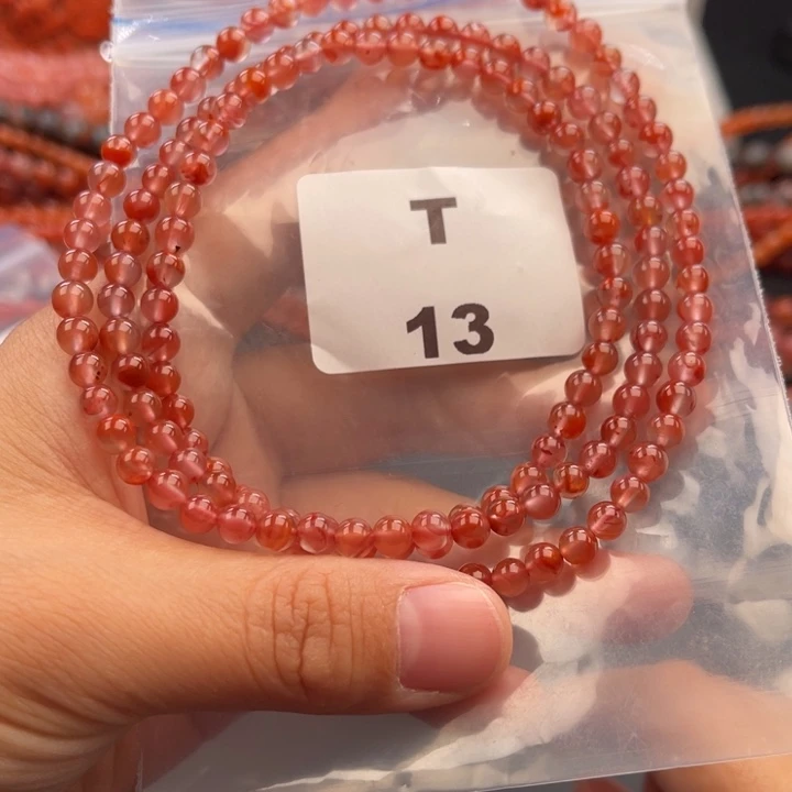 南红玛瑙未镶嵌多样性发货默认微瑕称重5mm