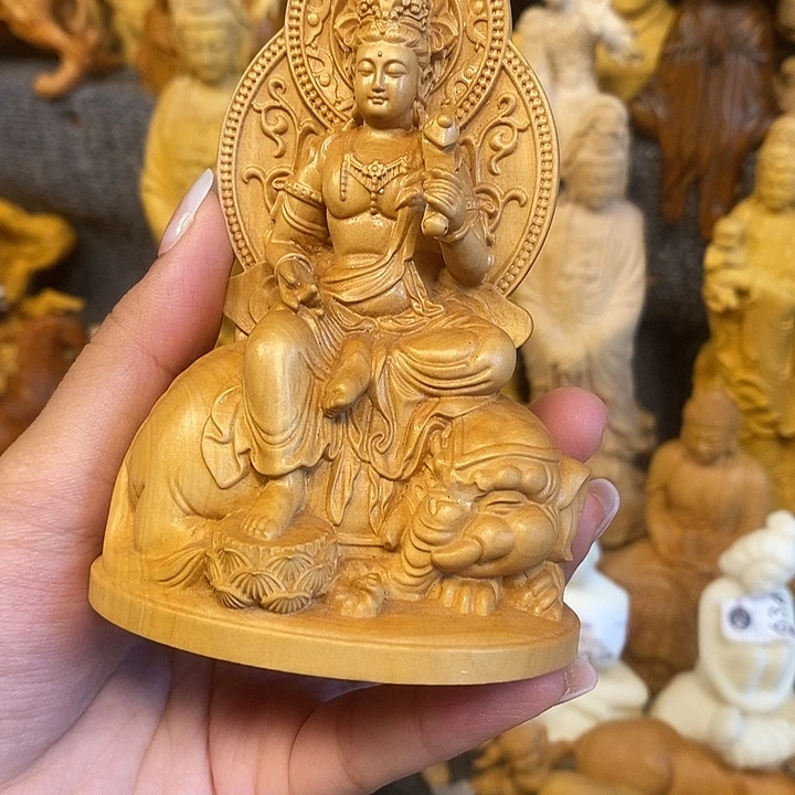 黄杨木黄杨木瑕疵普贤