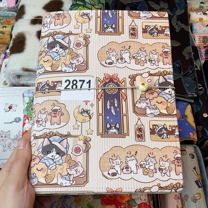 织绣A5活页不加纸2871