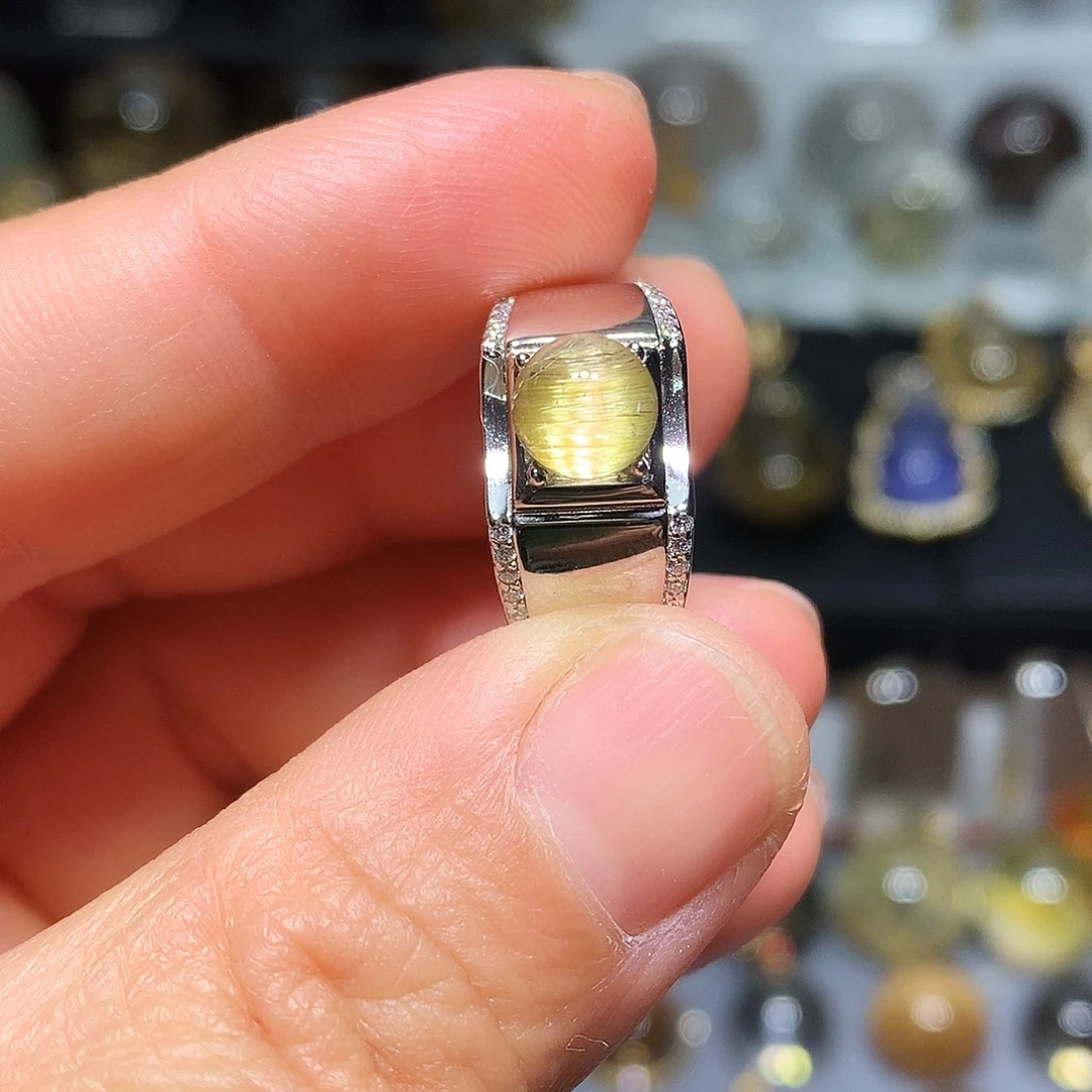 珠宝半成品水晶未镶嵌定制款