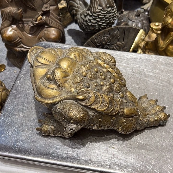 2****8微瑕疵黄铜摆件工艺品